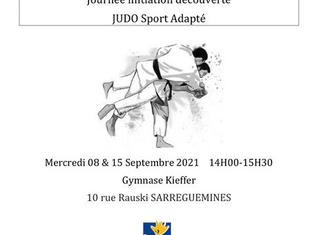 Journée initiation découverte au Judo Sport Adapté à Sarreguemines