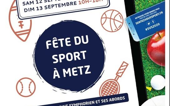 Fête du Sport les 12 et 13 septembre à Metz