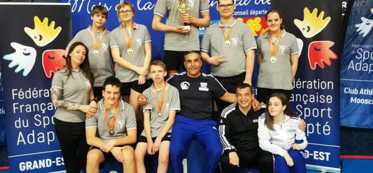 Foison de médailles pour les mosellans au Championnat de France de para lutte adaptée